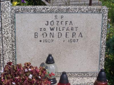 Bondera (z d. Wilfart) Józefa